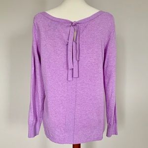 Banana Republic Tie-Back Merino Blend Sweater